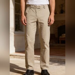 Sunday Best Khaki Chinos Size 6 Tan Wide Leg Pants High Rise Stretch  Workwear